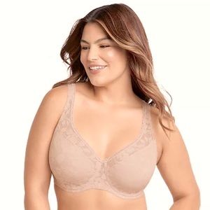 NWT Bali Bra DF6548- Champagne (34C)